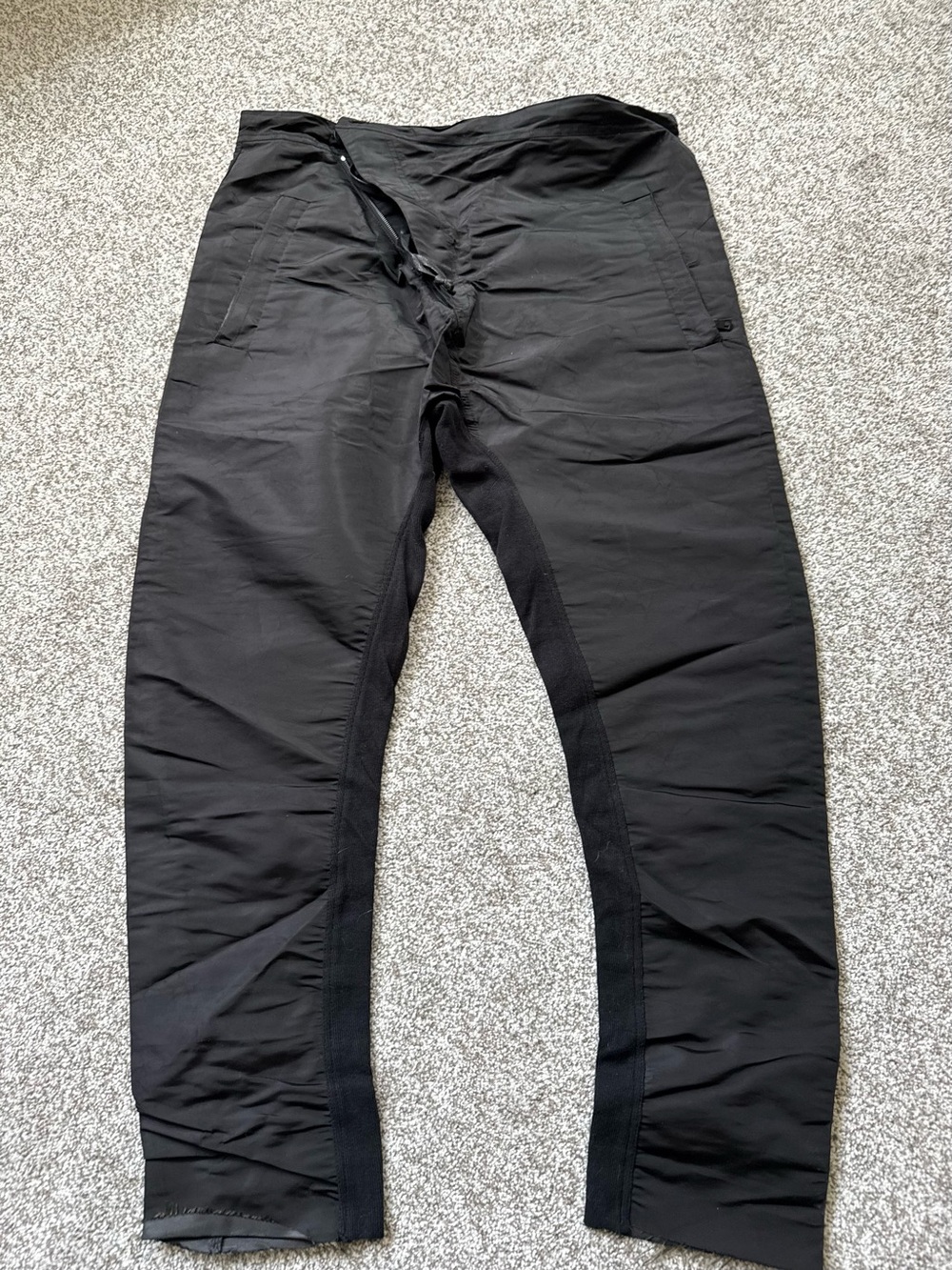 Hudson Jeans Men's Black Tapered  utility/cargo pants